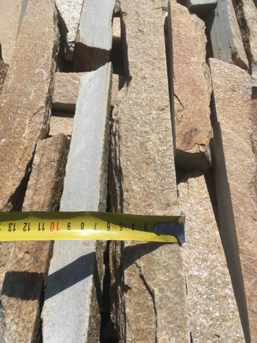 Горбушка златолит золотистый для облицовки купить в Катав-Ивановске