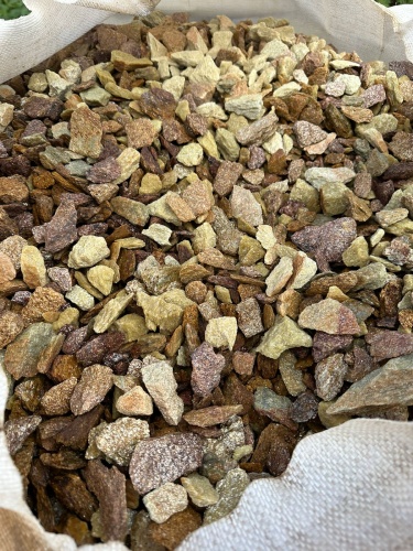 Златолит персиковый декоративная каменная крошка купить в Катав-Ивановске