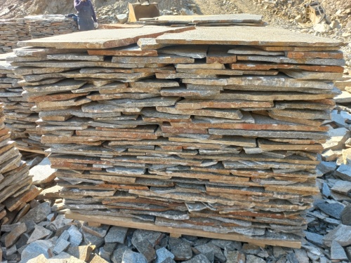 Плитняк серицит облицовочный 10-20мм купить в Катав-Ивановске