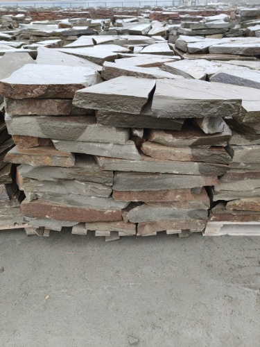 Плитняк песчаник серо-зелёный для мощения 60-65 мм купить в Катав-Ивановске